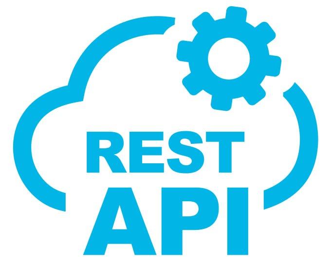 REST API integration logo